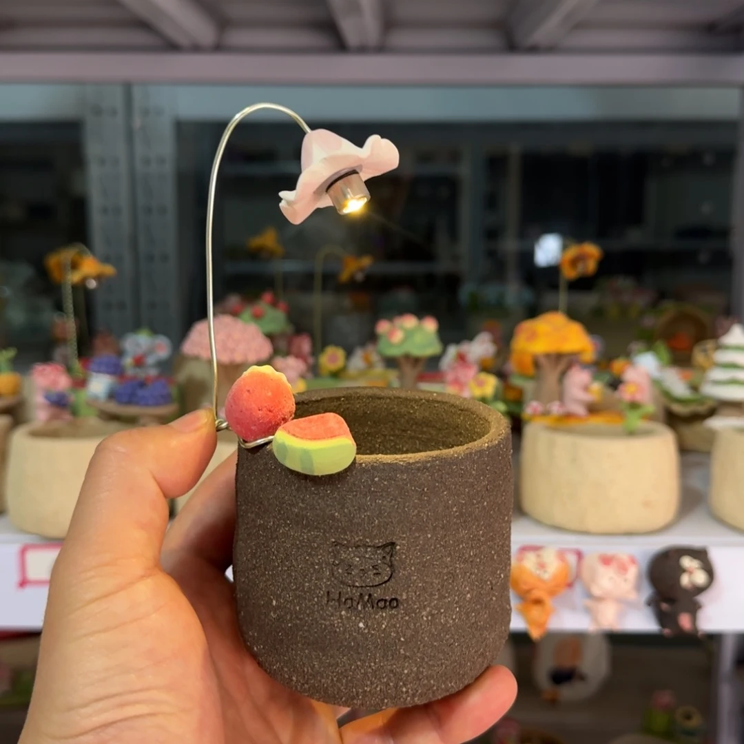 厂家直销手工花盆摆件