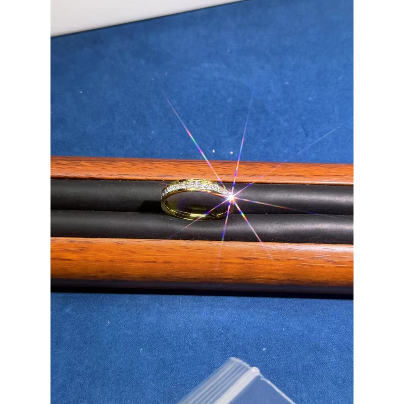 a2962黄色满镶戒指多样性发货