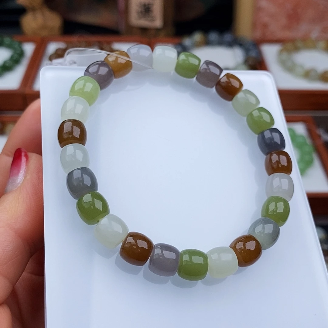 和田玉手链未镶嵌