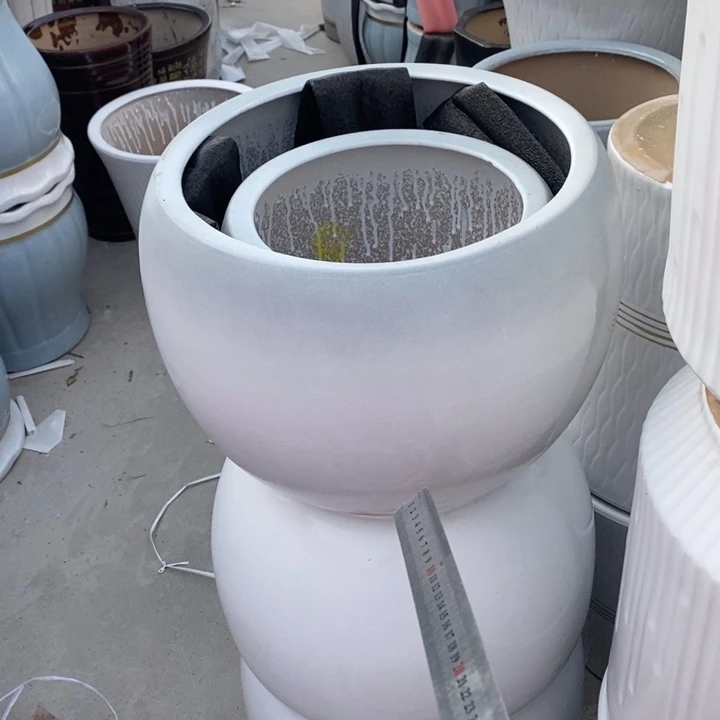 渐变青球盆特大号口39/32