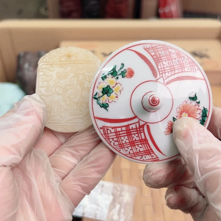 杯一个瓷器默认微瑕