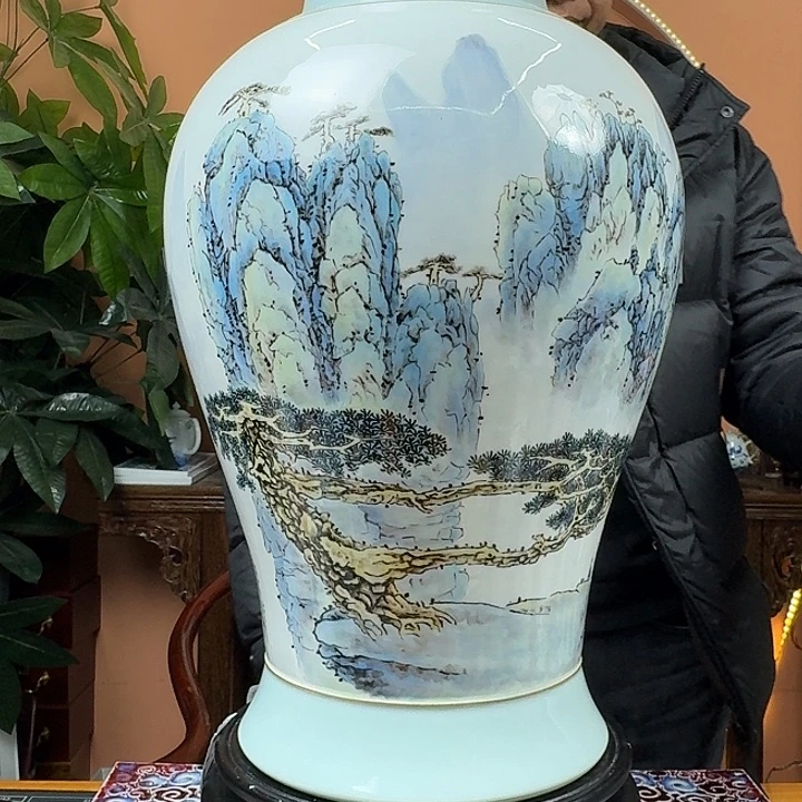摆件陶景德镇陶瓷手工制作