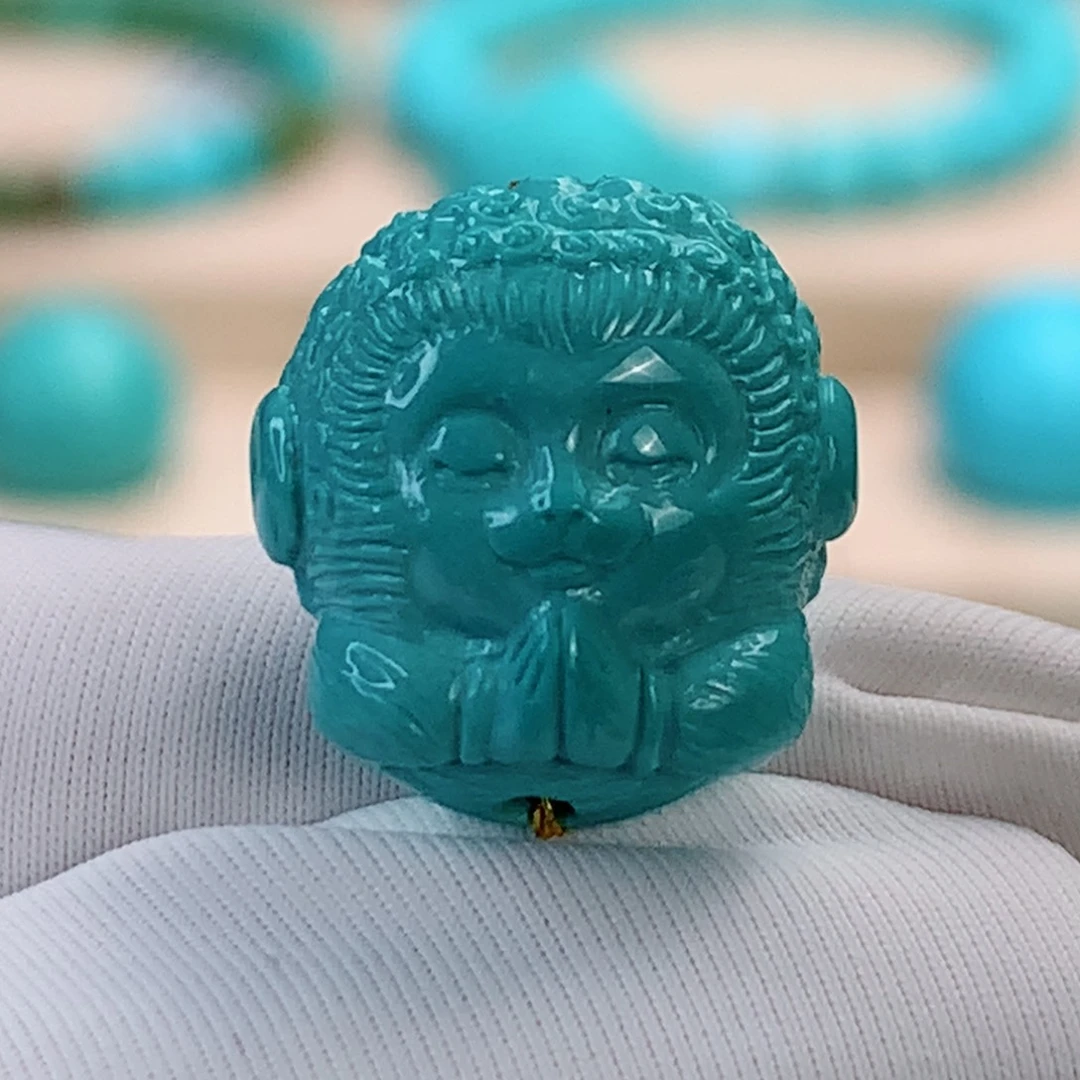 绿松石挂件未镶嵌