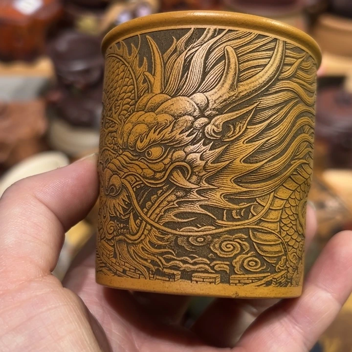 茶杯紫砂宜兴紫砂主人杯