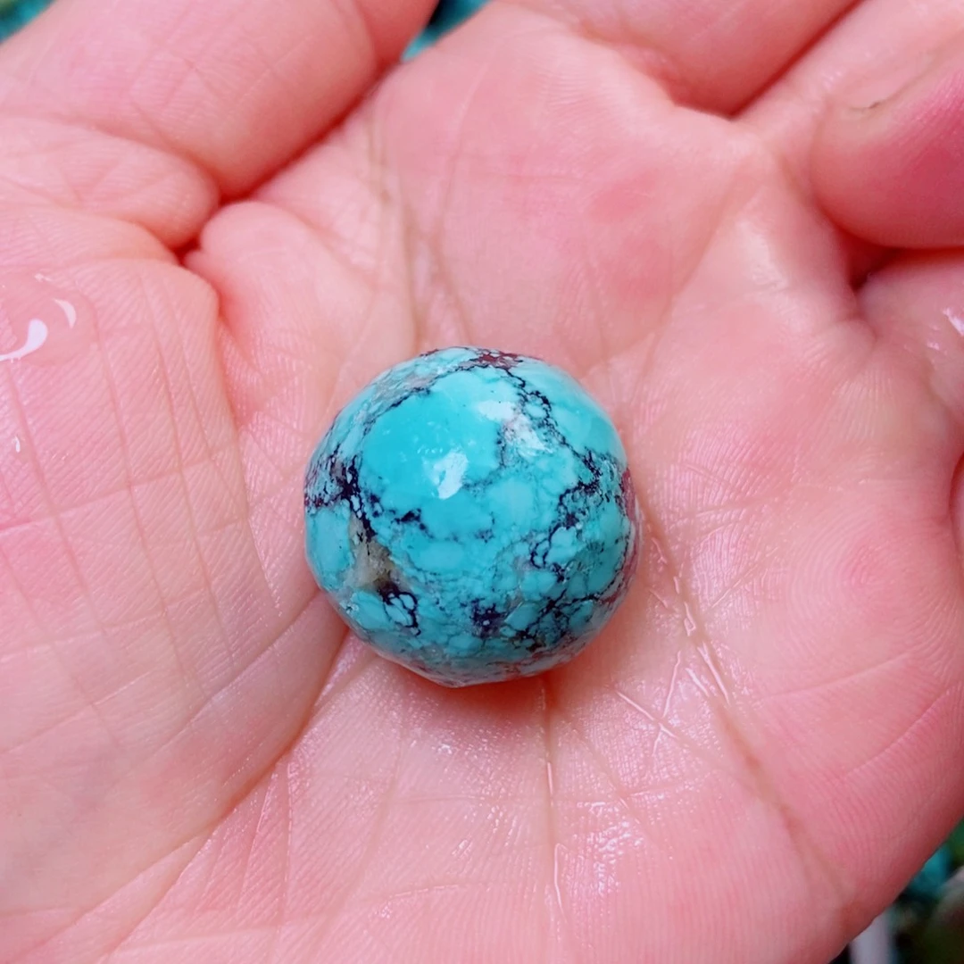 绿松石未镶嵌挂件