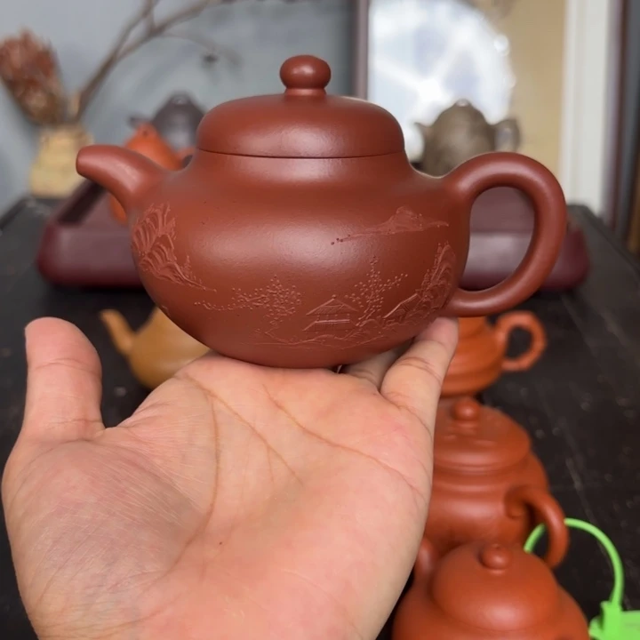 嗨***鸭茶壶紫砂柿园。。。。