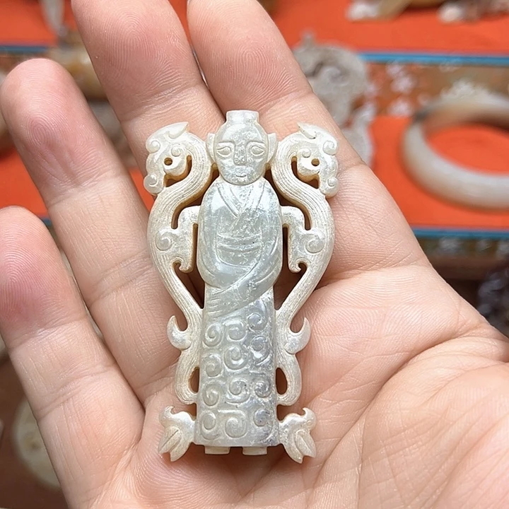 和田玉挂件未镶嵌用****5