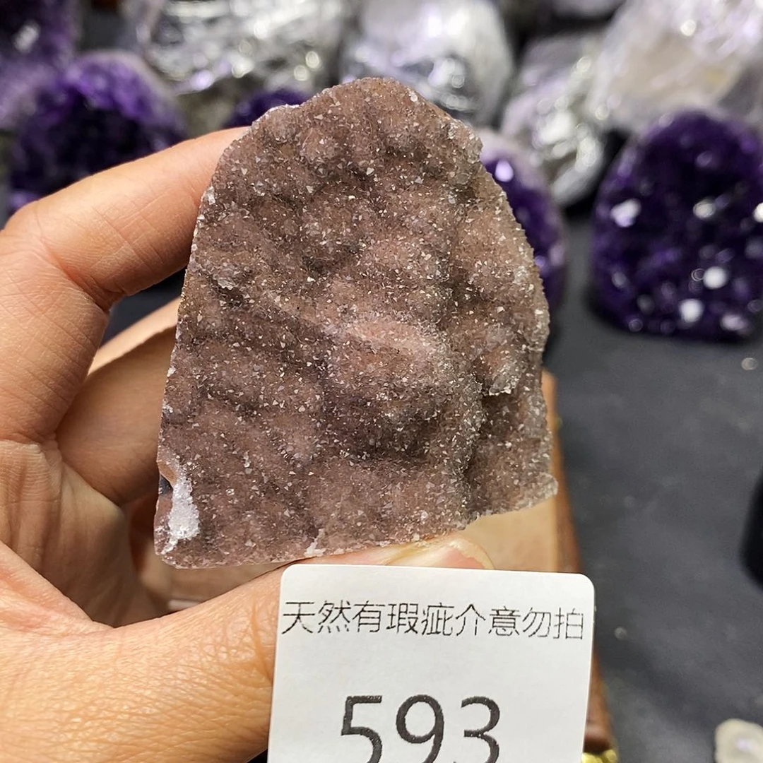 紫晶珠宝半成品未镶嵌
