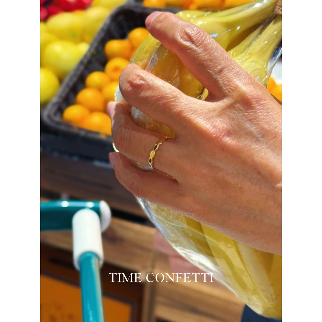 黄铜戒指 黄铜戒指 镀K金【孙二娘】百搭精致气质闭口戒指TC 11750