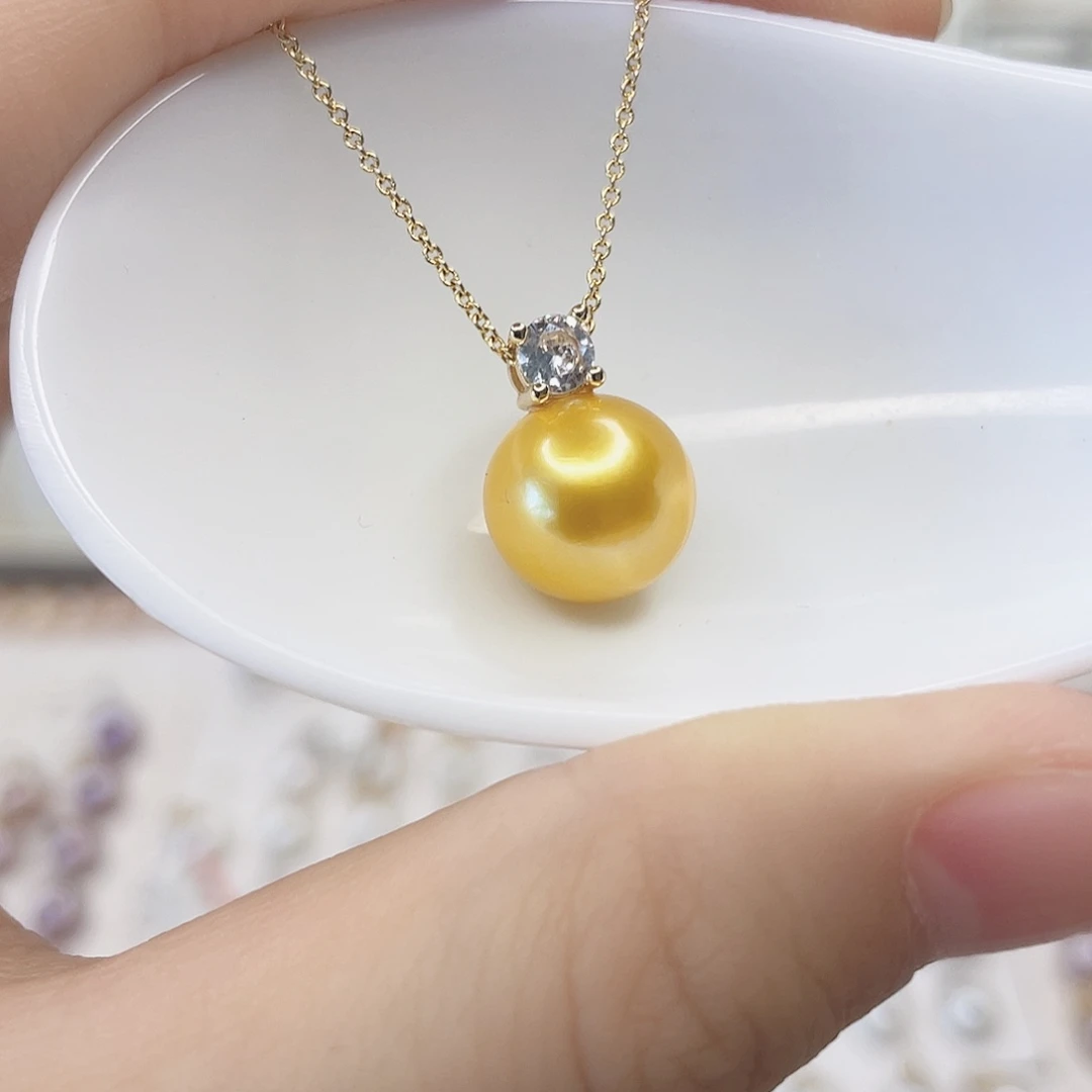 合金吊坠(赠链)淡水珍珠