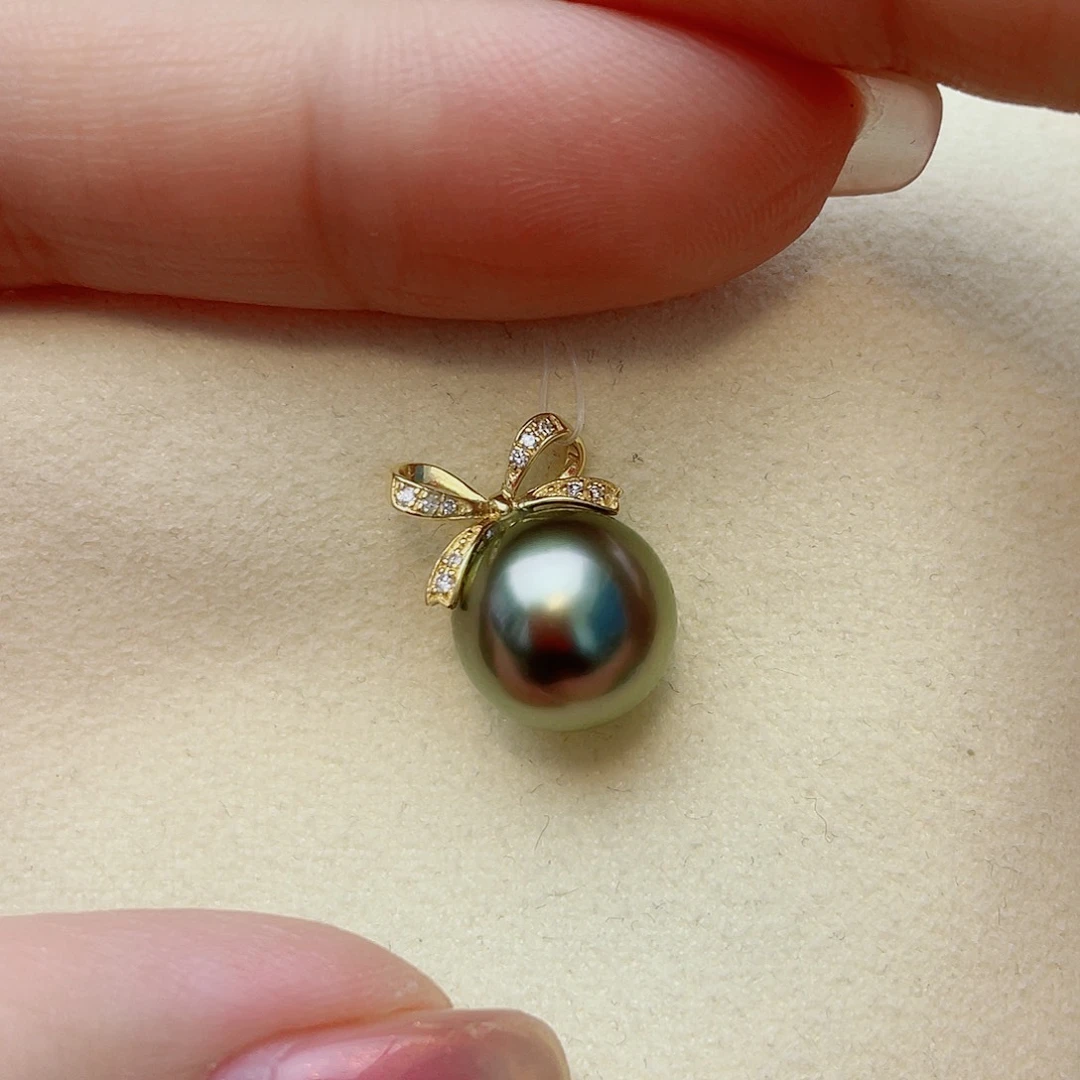 海水珍珠颈饰18K金镶嵌w87