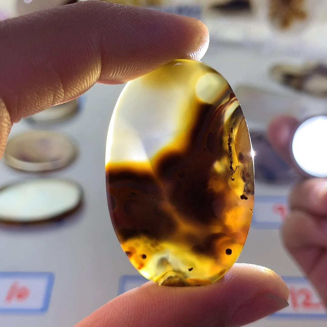 玛瑙/玉髓吊坠(不含链)未镶嵌