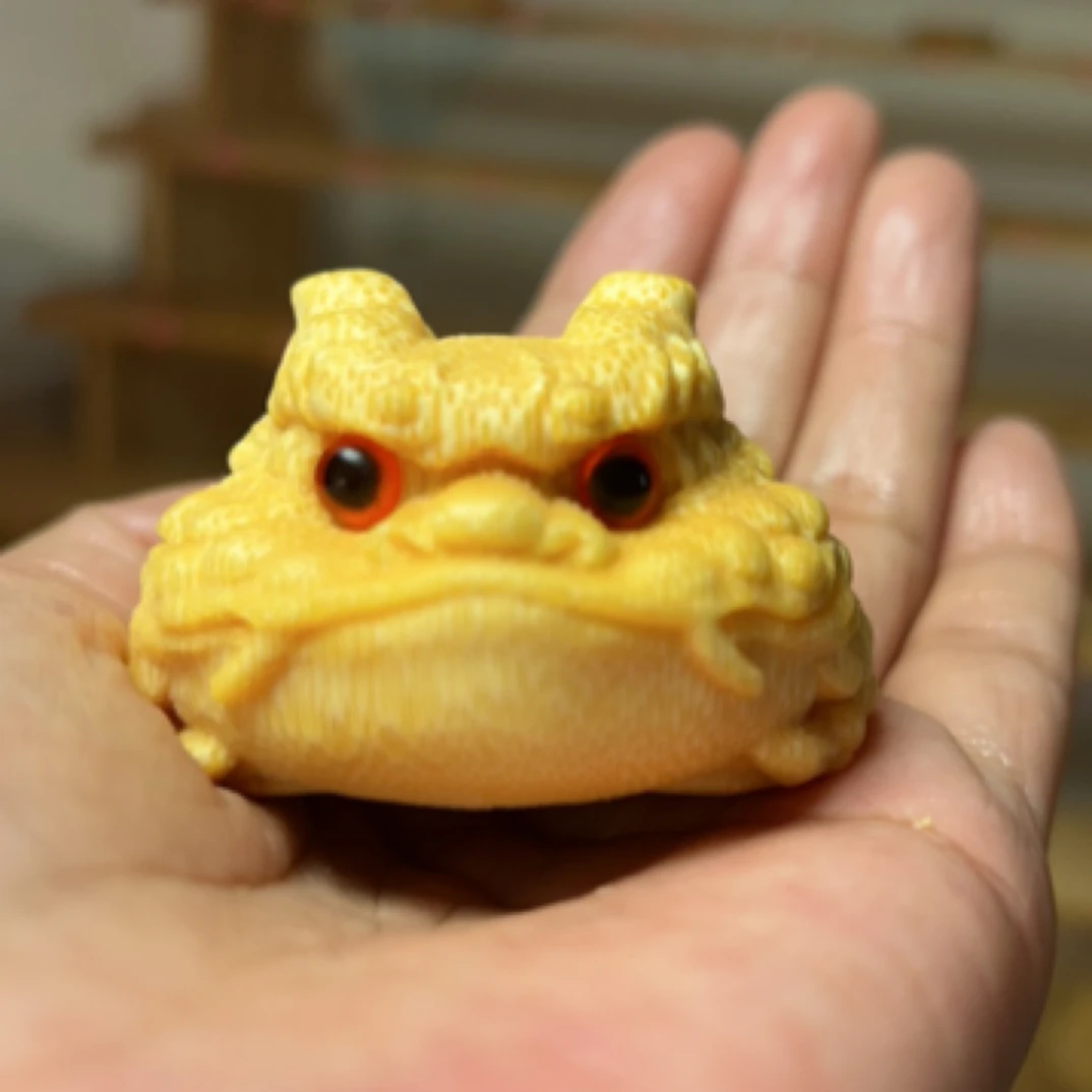 实心竹雕刻龙王5+