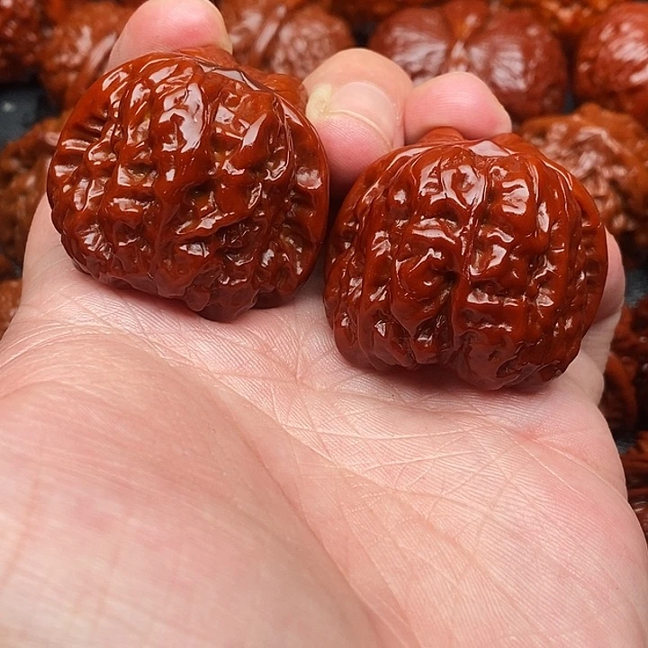 猴头核桃吊坠M****e蛤蟆头