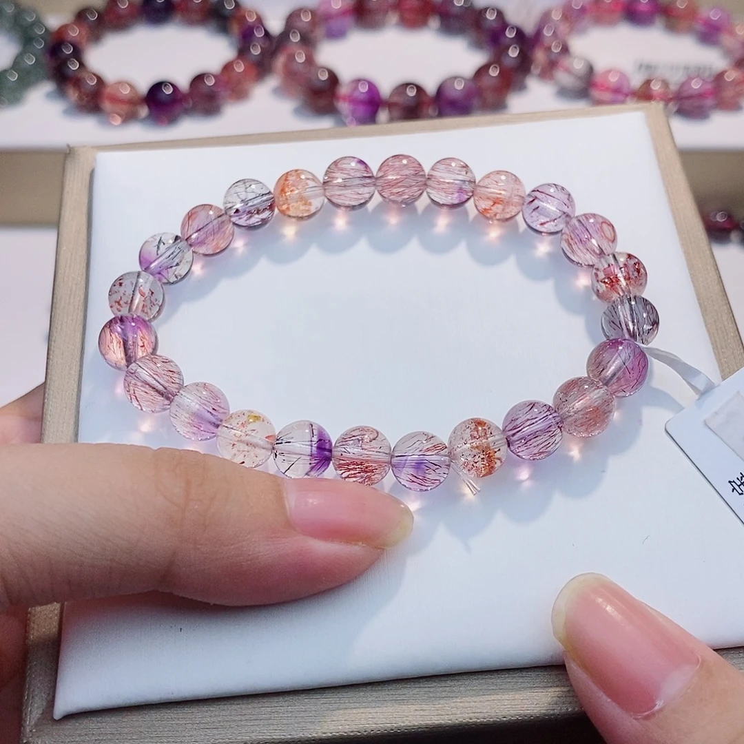 未镶嵌手链水晶仙女超七7+