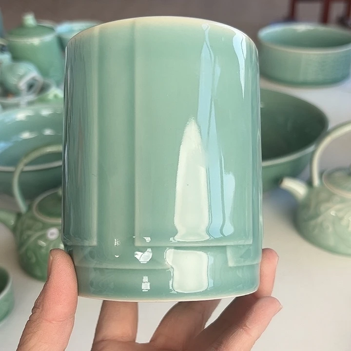 小米茶器龙泉青瓷