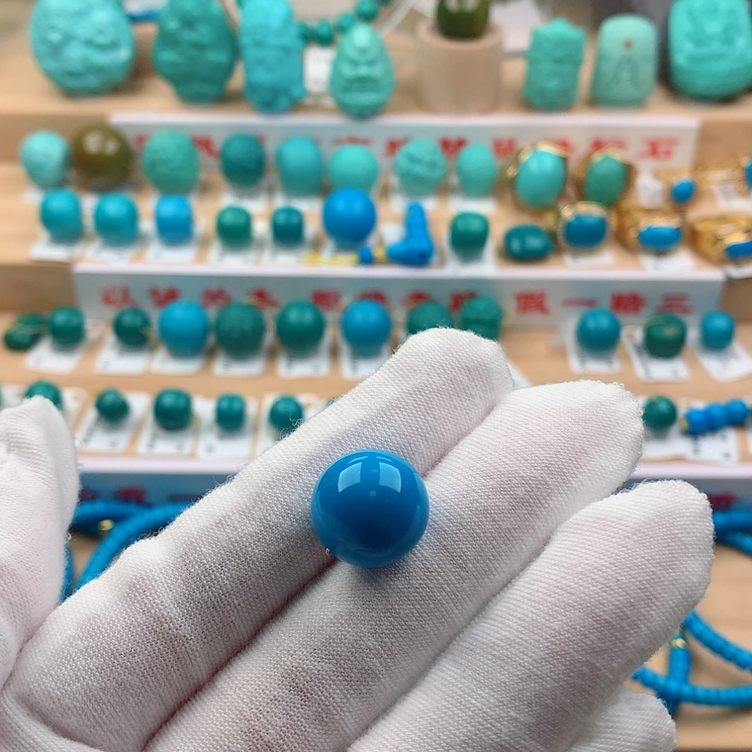 绿松石未镶嵌珠宝奇石14