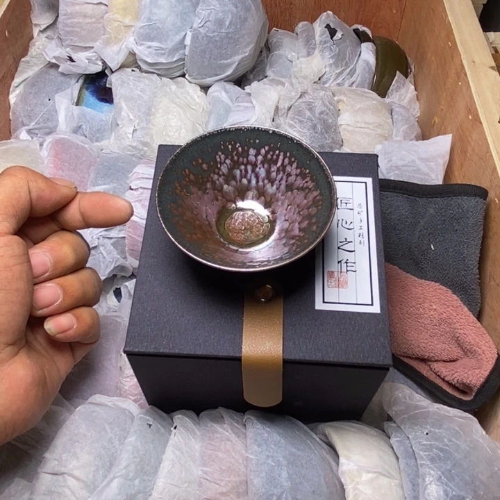 茶盏建盏喝茶主人杯茶杯