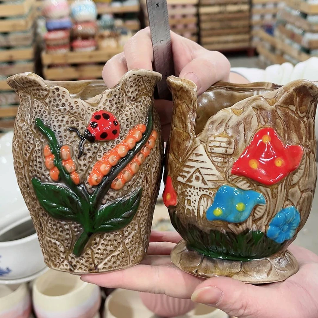 【闪购商品】陶瓷福利品凑满10元发货陶瓷花盆