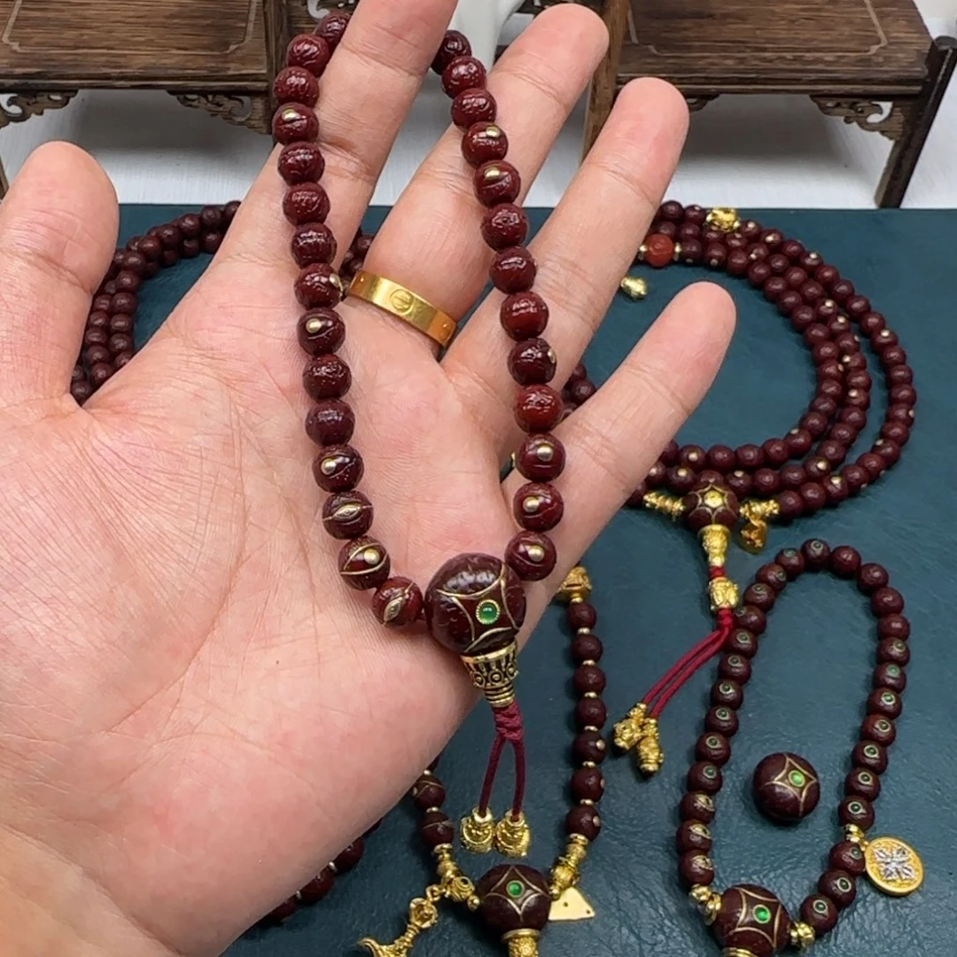 凤眼菩提吊坠凤眼金钉手持8.8四星