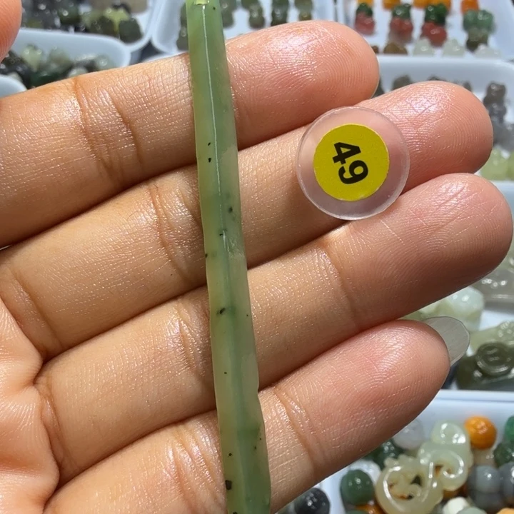 未镶嵌和田玉珠宝半成品