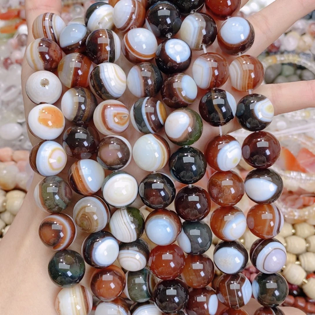 琉璃DIY卡十六圆珠随机一条装散珠