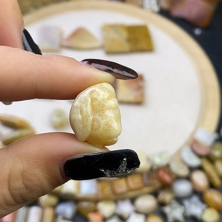 硅化玉未镶嵌颈饰