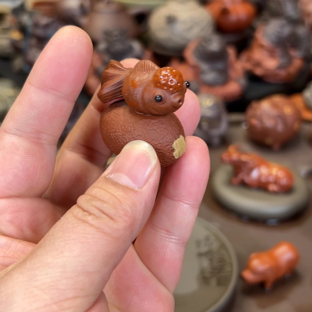 紫砂茶宠紫砂茶宠 微瑕