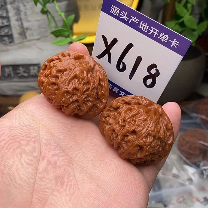 文玩核桃吊坠宫灯边42