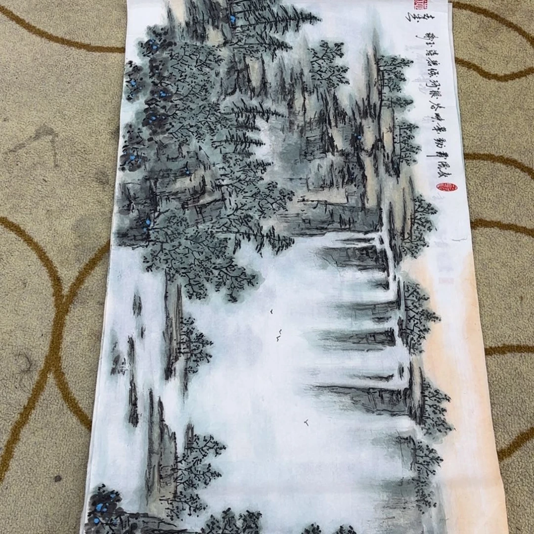 国画国画老师作品刘