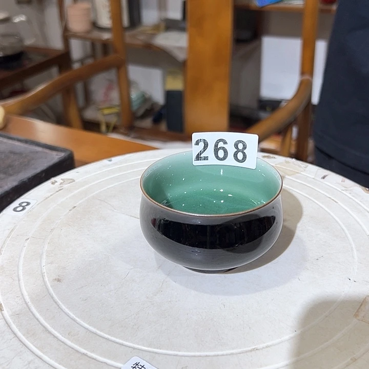 龙泉云间青瓷小米茶器