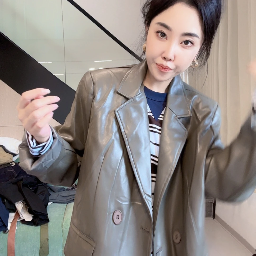 皮衣西服6436194646565