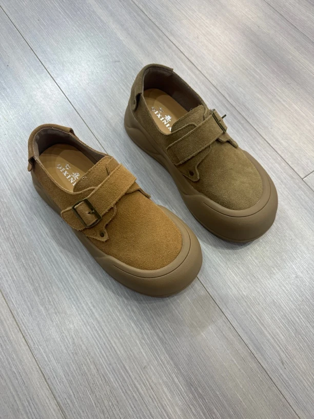 七喜鸟厚底勃肯鞋