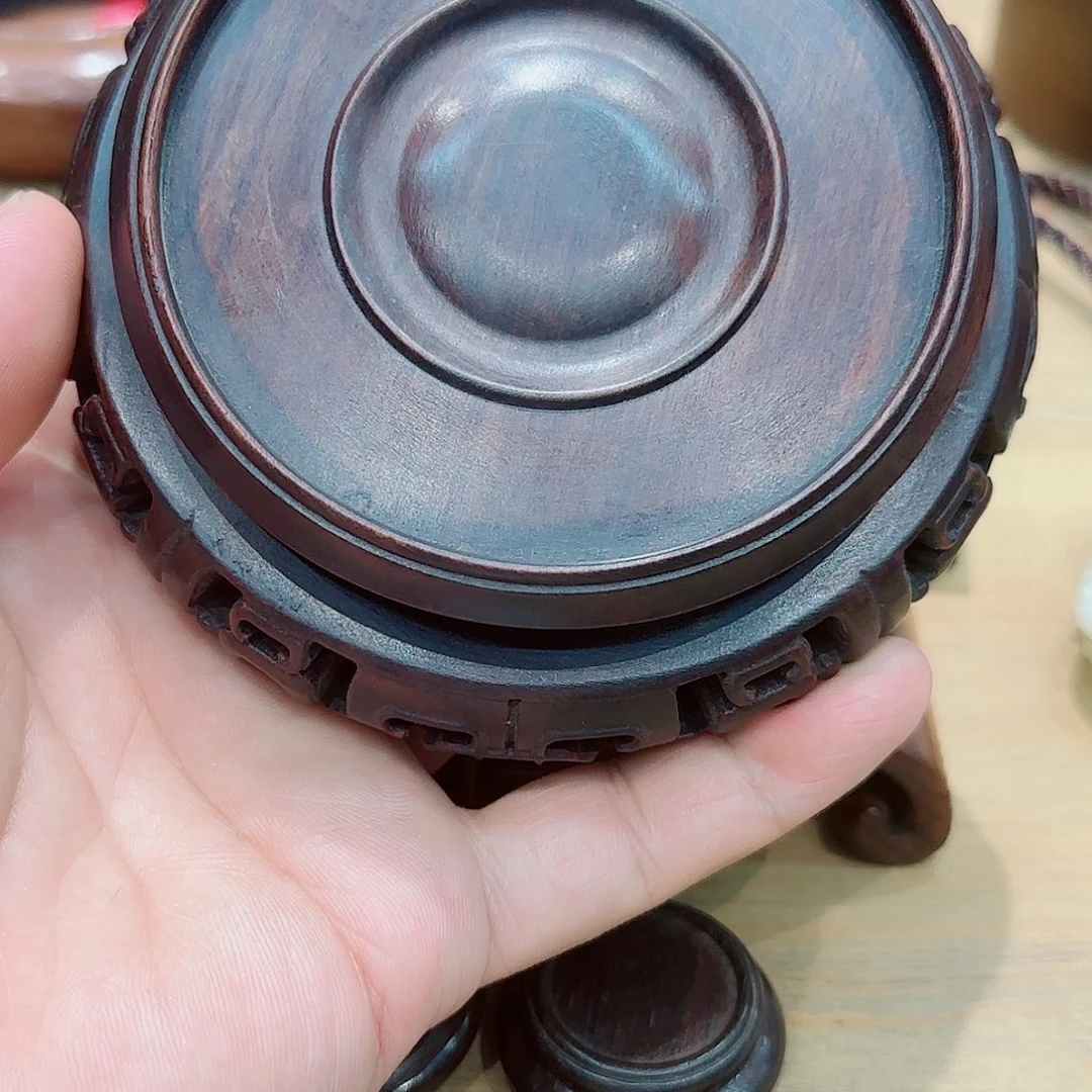 敦***方红酸枝木类端景台