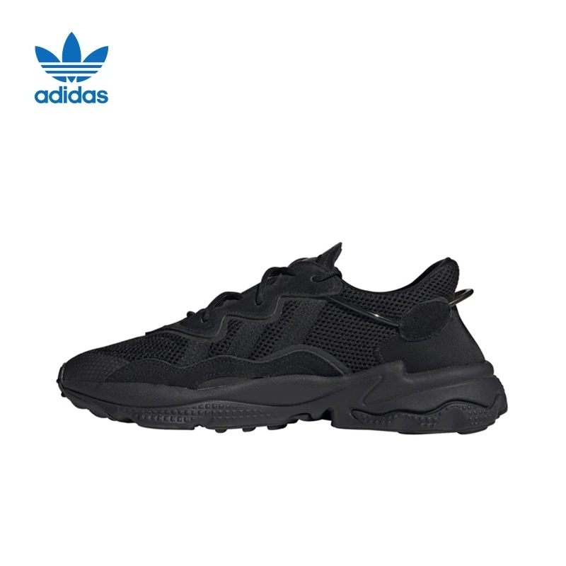 adidas/阿迪达斯女款OZWEEGO男女复古老爹鞋 黑色 男款缓震EE6999