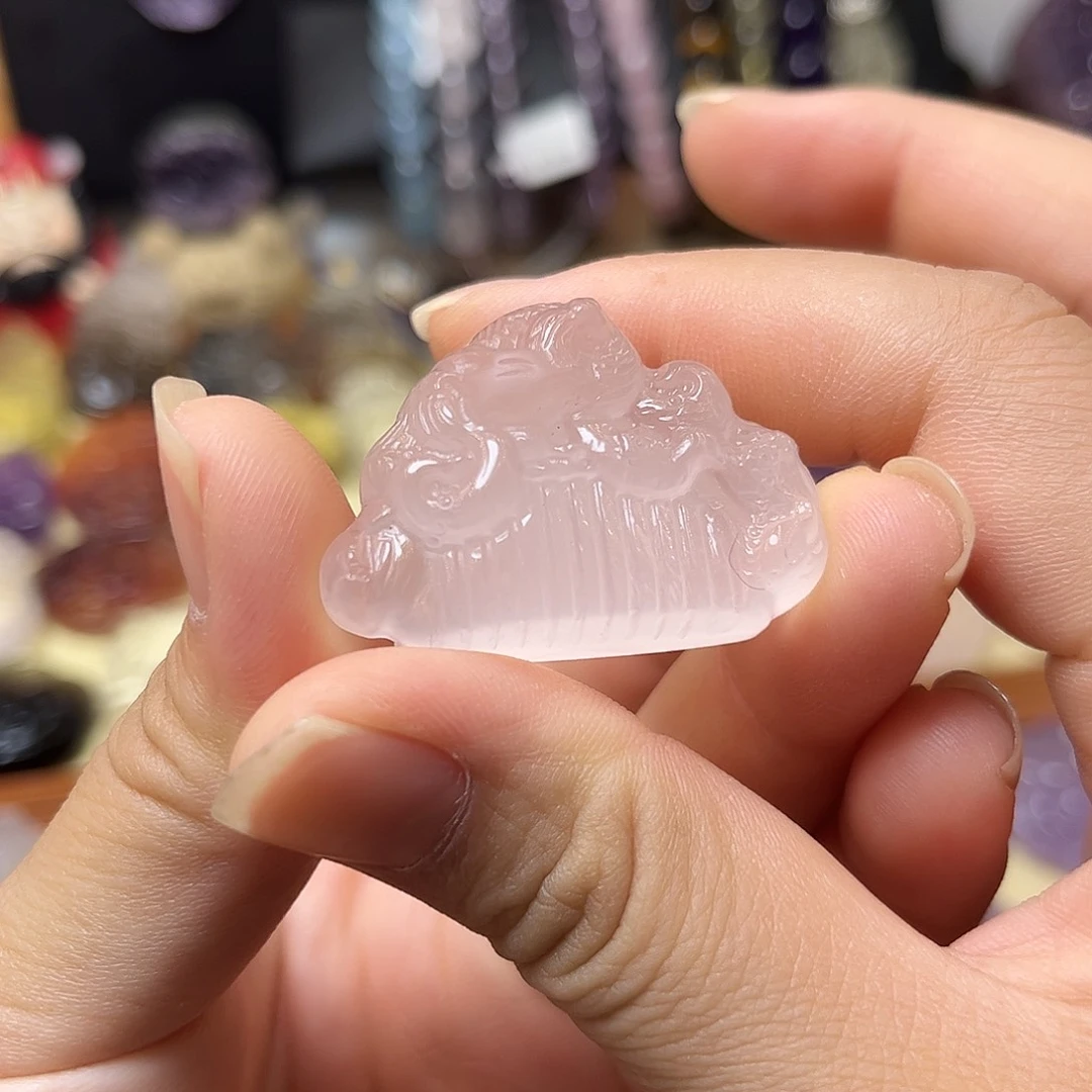 未镶嵌颈饰水晶飘*粉水梳子45