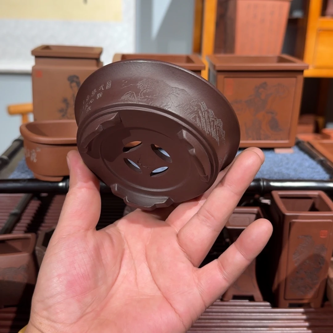 花盆紫砂原矿紫泥