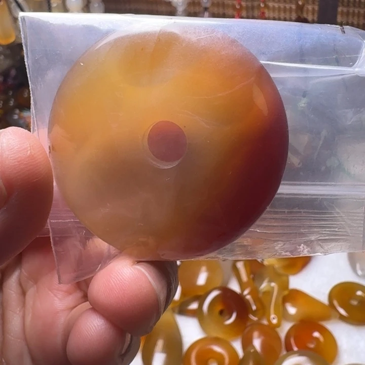 用***4玛瑙/玉髓合金颈饰003