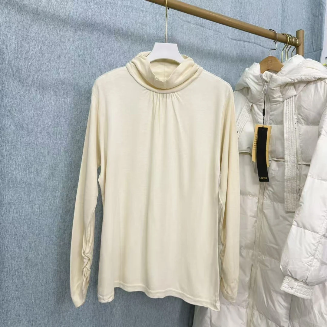 0802/【女士拆标纯色春秋款打底衫】
