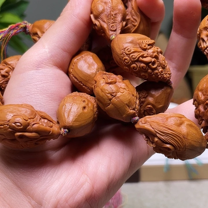 多***子橄榄核吊坠橄榄核