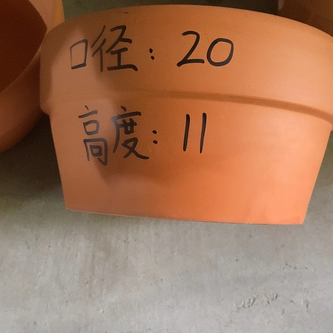 红陶花盆20×11-1