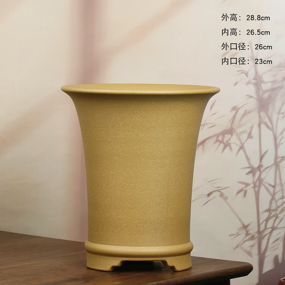 万江全精品紫砂高温五彩段泥兰花盆蕙兰建兰寒兰室内造景