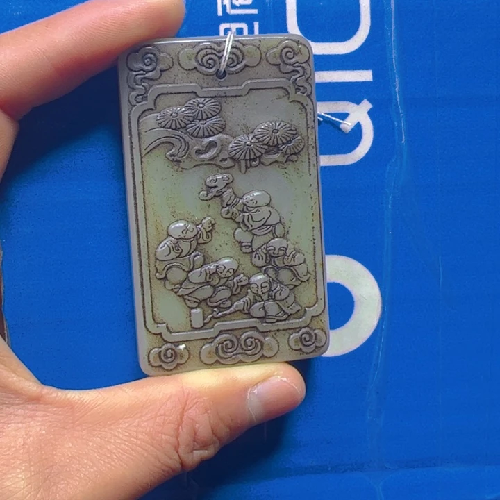 和田玉挂件未镶嵌