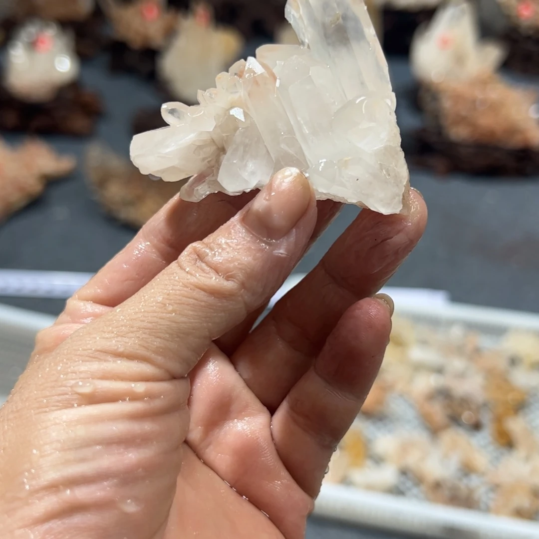 虎***然未镶嵌珠宝半成品水晶