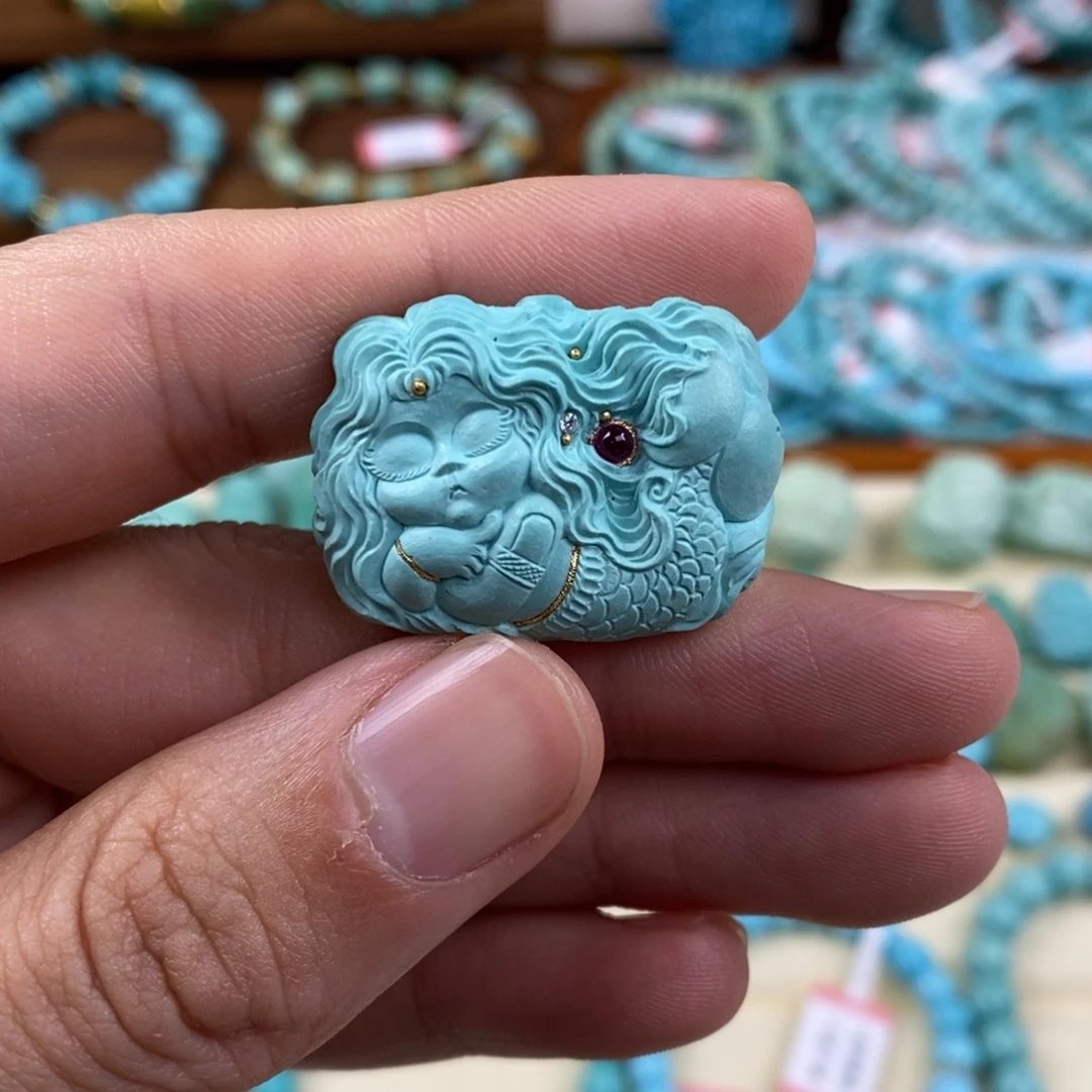 家****绿松石未镶嵌配饰