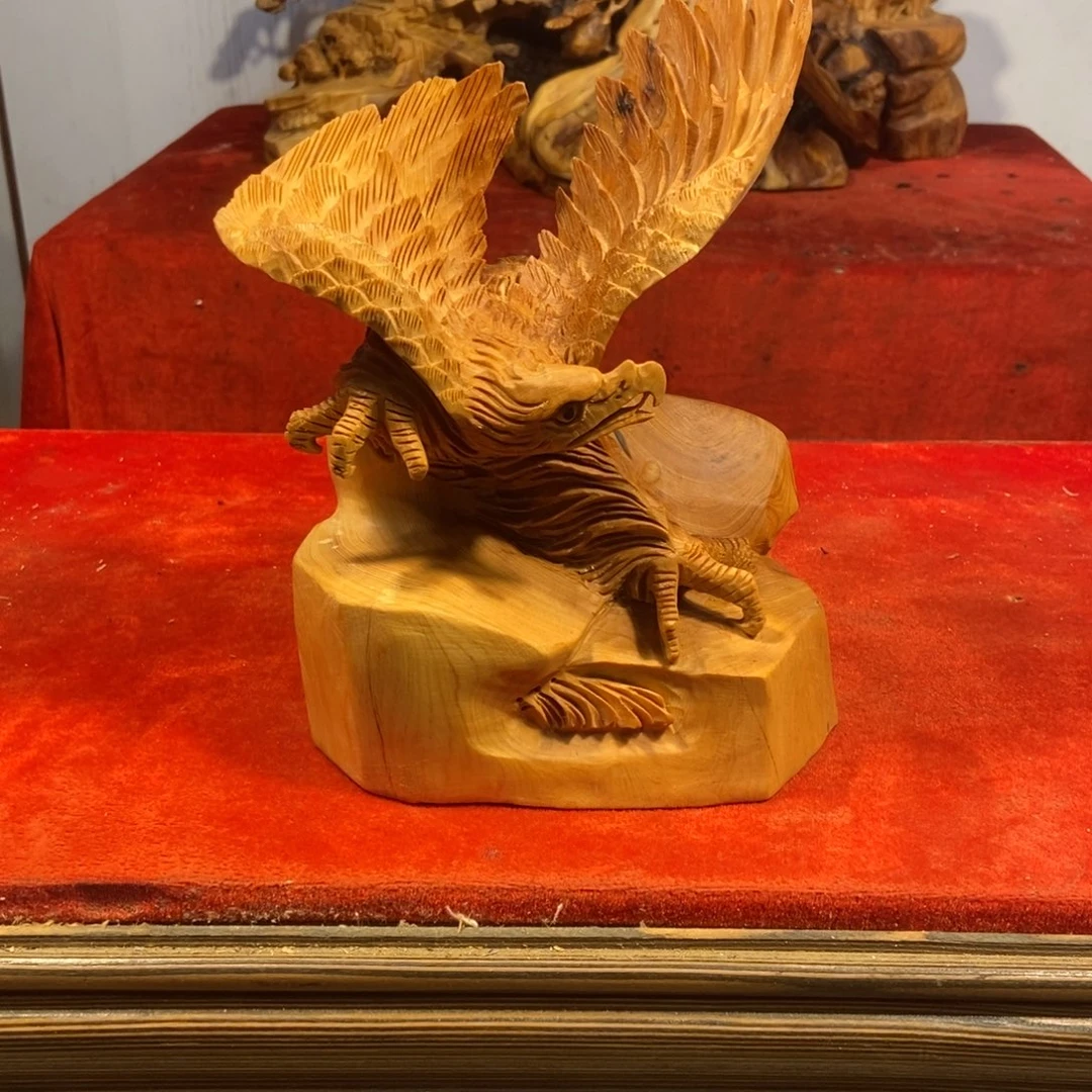 柏木（崖柏）崖柏摆件（大展鸿图