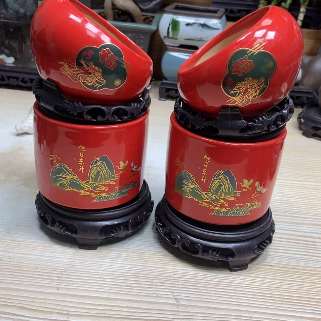 瓷片陶瓷花盆陶瓷艺术