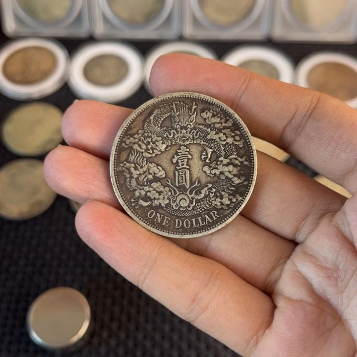 金属大头龙洋船洋工艺品