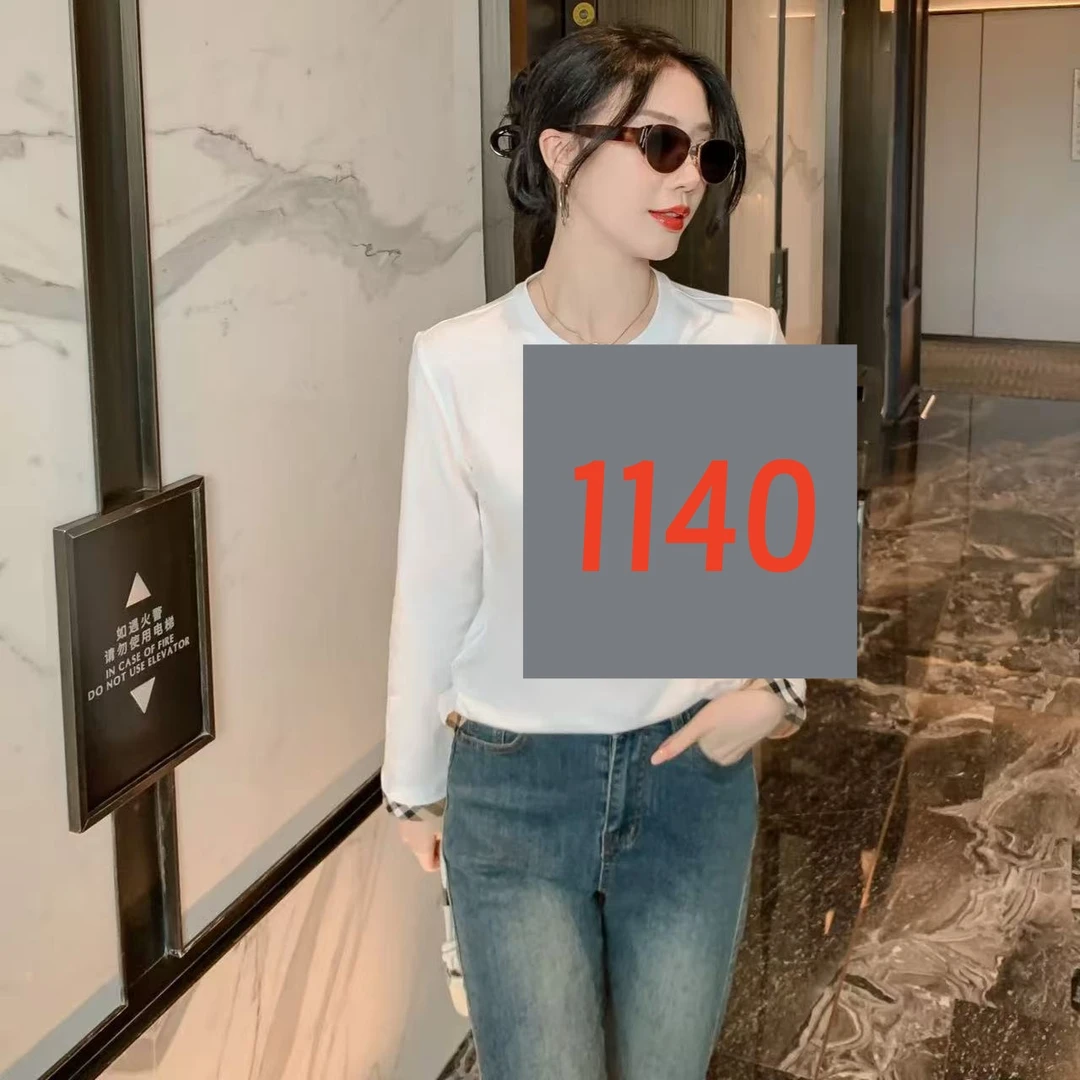 静姐—小兜格子T恤卫衣