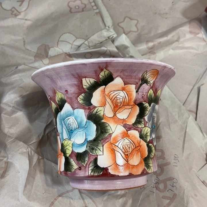 景德镇手绘花盆陶瓷18/13